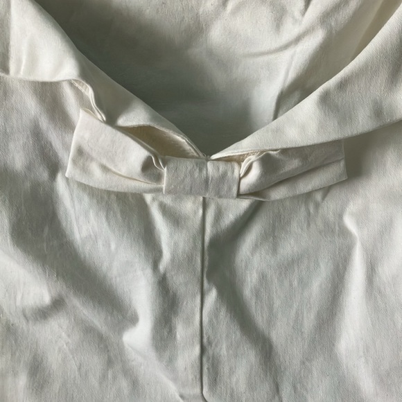 Collectif x ModCloth - Let’s Get Groovin’ Crop Top- White- UK20 - Picture 5 of 7